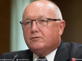 L'ambassadeur des Etats-Unis aux Pays-Bas, Peter Hoekstra, le 27 septembre 2017 à Washington