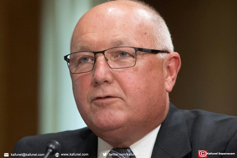 L'ambassadeur des Etats-Unis aux Pays-Bas, Peter Hoekstra, le 27 septembre 2017 à Washington L'ambassadeur des Etats-Unis aux Pays-Bas, Peter Hoekstra, le 27 septembre 2017 à Washington