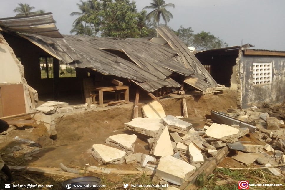 Côte d’Ivoire- Un élève tué dans l’effondrement du mur d’une salle de classe à Débrimou (Dabou) Côte d’Ivoire: Un élève tué dans l’effondrement du mur d’une salle de classe à Débrimou (Dabou)