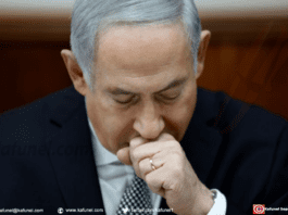 Le Premier ministre israélien Benjamin Netanyahu préside une réunion de son cabinet à Jérusalem, le 25 février 2018