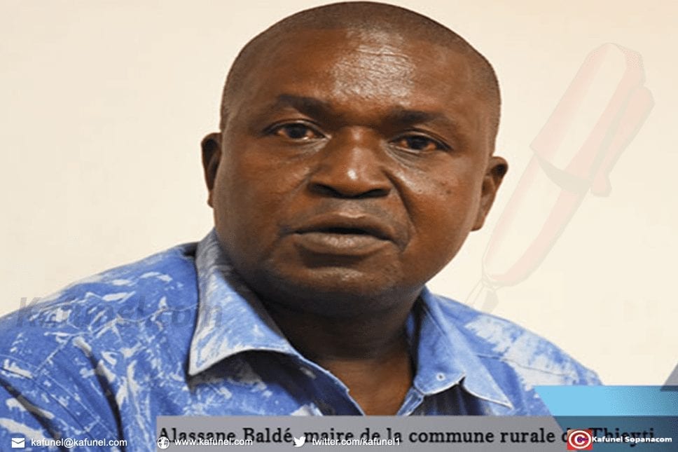 Le Pudc sollicité pour désenclaver le sud de la Commune de Thieyti (maire).jpg Alassane Baldé, maire de la commune rurale de Thieyti, dans l’arrondissement de Saré Bidji (département de Médina Yoro Foula)