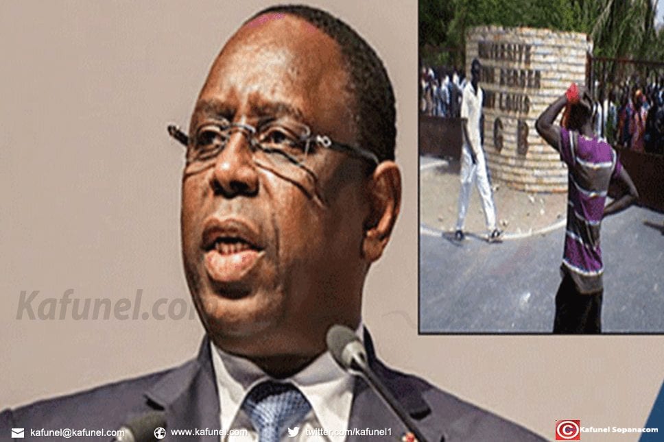 Mort de Fallou Sène à l'UGB le président Sall demande au gouvernement de ’’situer les responsabilités’’