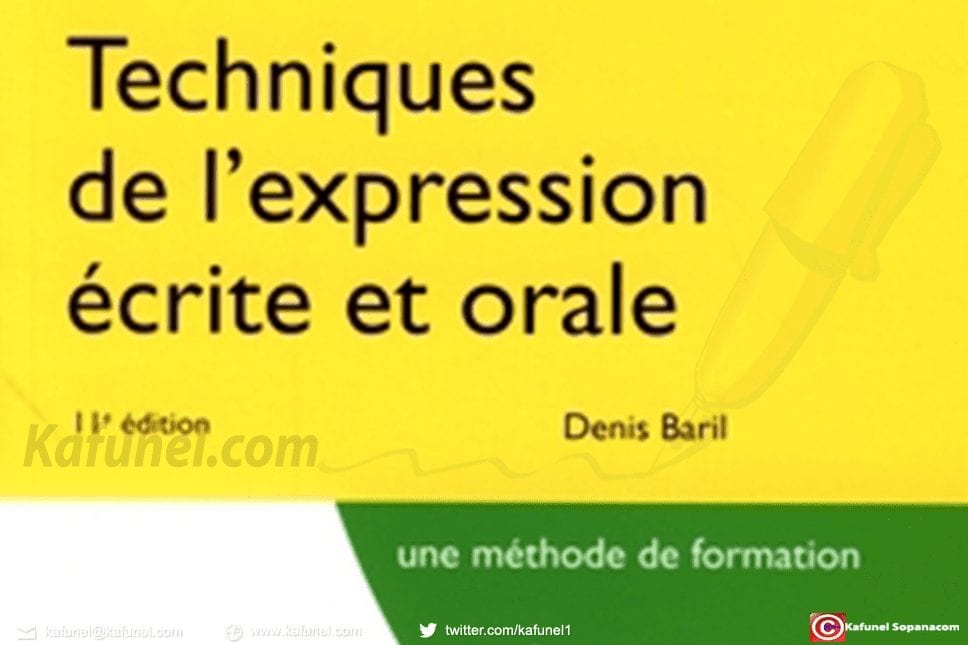 Techniques de l'expression écrite et orale
