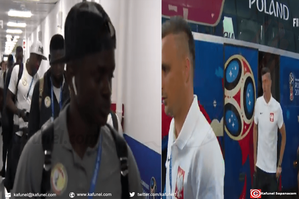 arrivée senegalais et polonais
