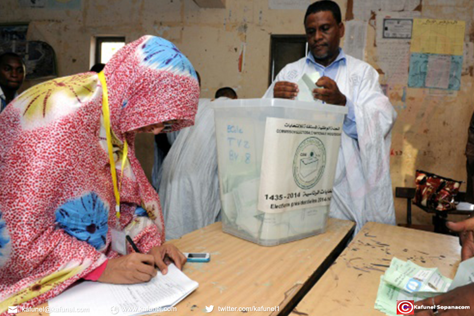 Mauritanie-gouvernement-élections-partis.jpg Un bureau de vote à Nouakchott lors de la présidentielle du 21 juin 2014 en Mauritanie | AFP/Archives | SEYLLOU