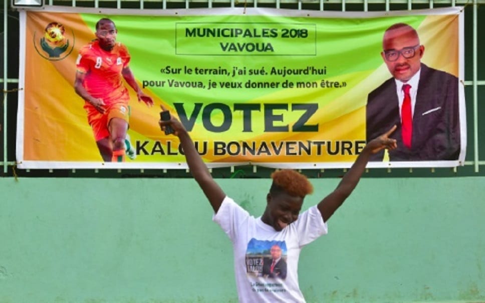 Bonaventure Kalou, candidat aux municipales en côte d'ivoire, veut aller droit au but