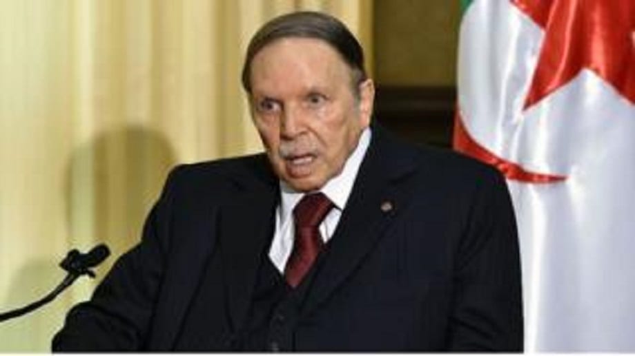Le président algérien, Abdelaziz Bouteflika Le président algérien, Abdelaziz Bouteflika