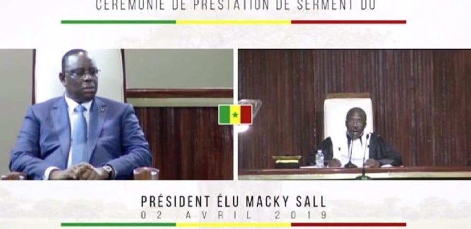 Revivez en intégralité la prestation de serment de Macky Sall Revivez en intégralité la prestation de serment de Macky Sall