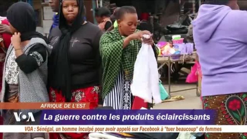 La guerre des produits éclaircissants la peau (reportage )