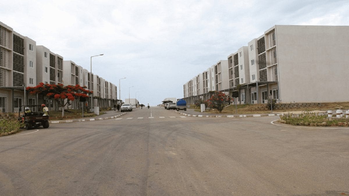 Ville pilote de Capari avec trois mille appartements inhabités UNE DES VILLES PILOTES CONSTRUITES DANS LE PAYS