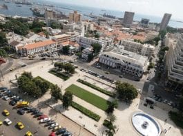 Vue général de Dakar. C'est dans cette ville que se trouve l'hôpital centenaire Aristide-Le-Dantec © Wikimedia commons