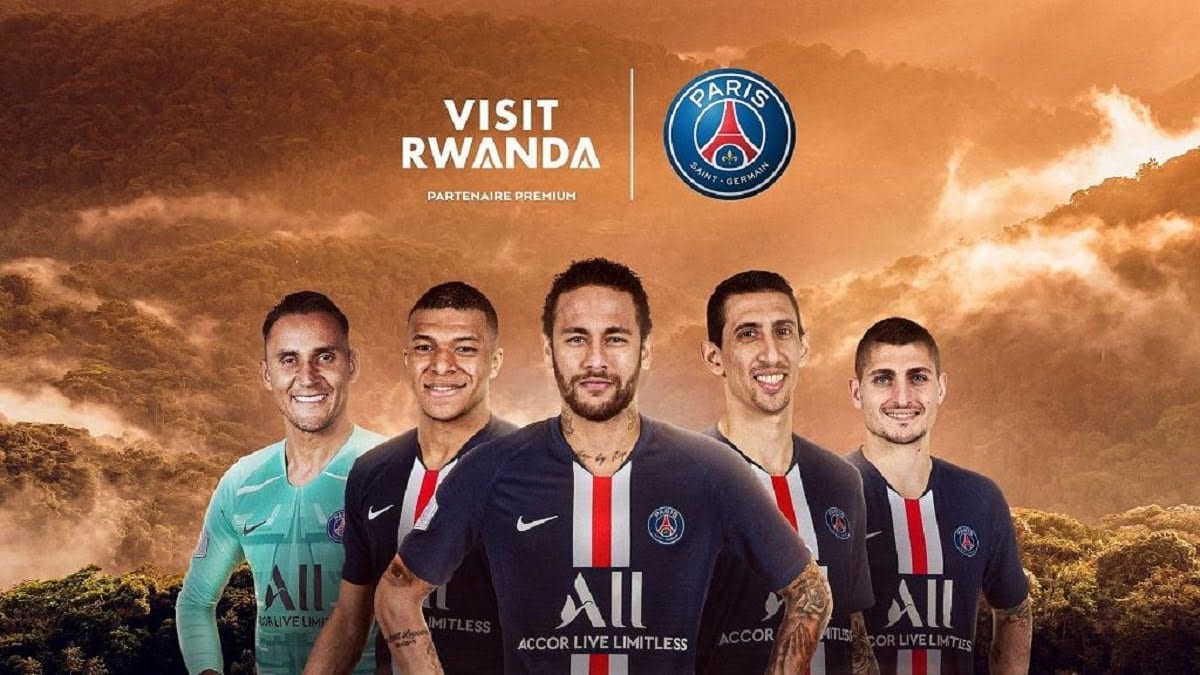Footbal Tourisme après Arsenal, le Rwanda fait du PSG son nouveau partenaire Football/Tourisme : après Arsenal, le Rwanda fait du PSG son nouveau partenaire