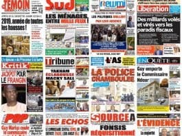 Revue de presse du 10 décembre 2019 - Le remplacement du Commissaire Central de Dakar à la Une