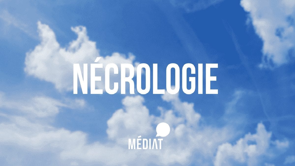nécrologie médias nécrologie médias