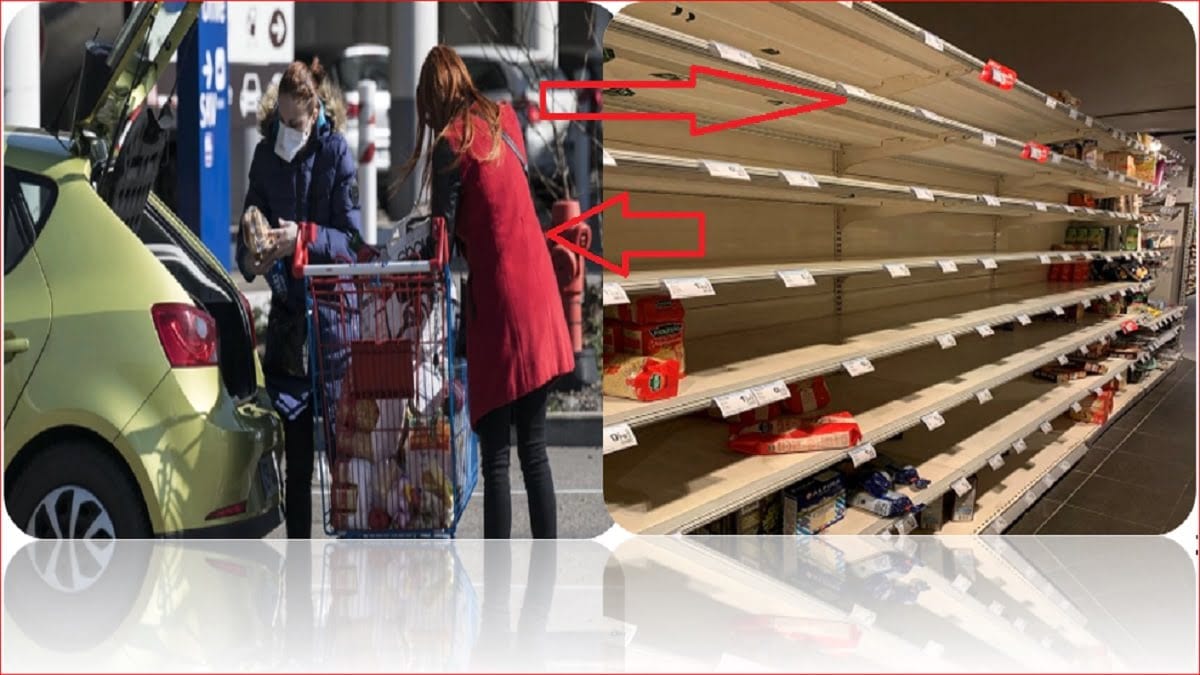 les supermarchés français d'assaut ce lundi matin-Capture les supermarchés français d'assaut ce lundi matin