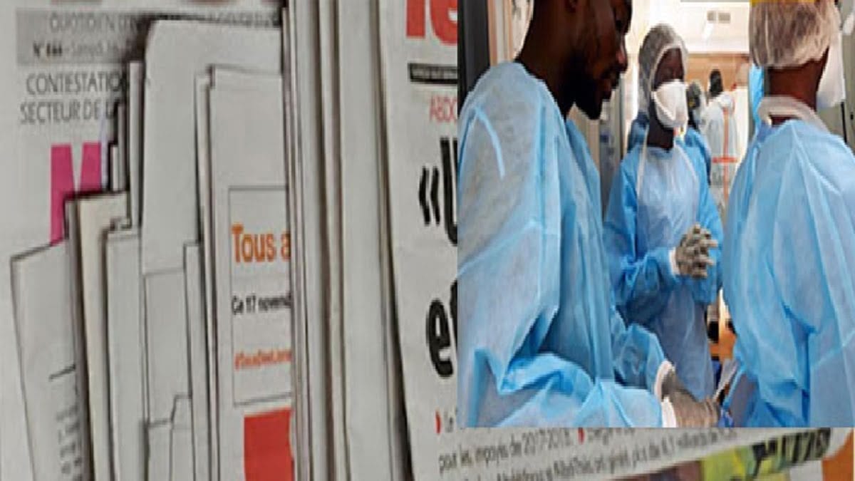 Revue de presse du 14 mai 2020 Le personnel soignant infecté à la Une Revue de presse du 14 mai 2020 Le personnel soignant infecté à la Une