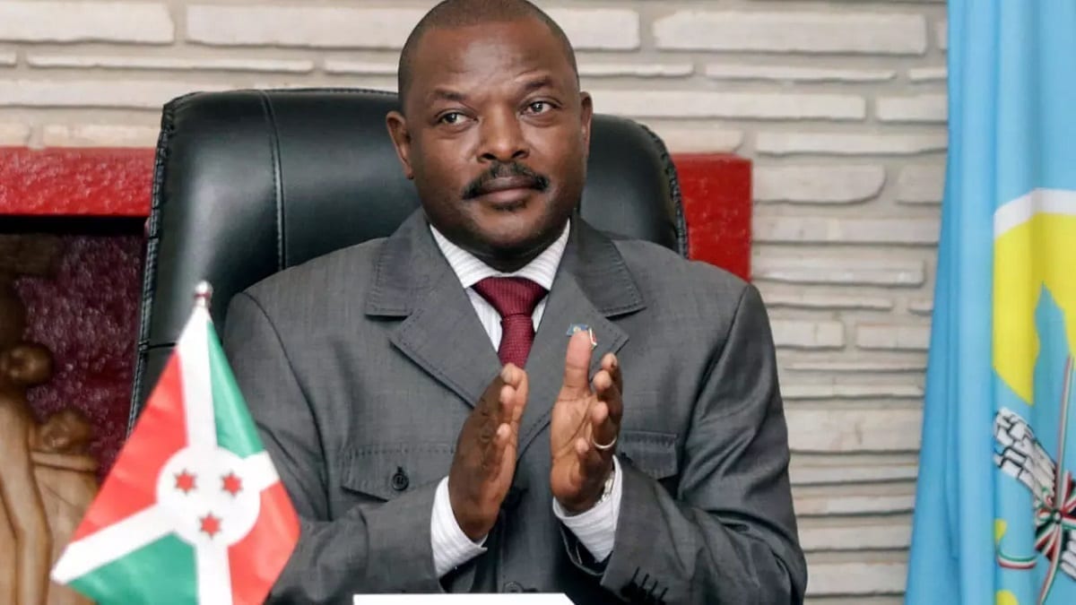 Le président burundais Pierre Nkurunziza le 7 juin 2018 Le président burundais Pierre Nkurunziza le 7 juin 2018