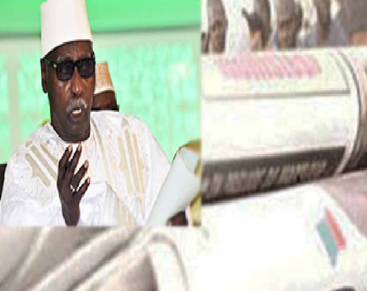Revue de presse du 29 juin 2020 Des propos de Serigne Babacar Sy Mansour sur la pandémie de Covid-19 à la Une Revue de presse du 29 juin 2020 Des propos de Serigne Babacar Sy Mansour sur la pandémie de Covid-19 à la Une
