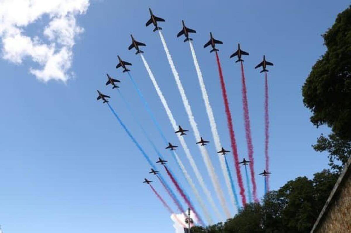 14-Juillet le survol de la Patrouille de France interdit à Lyon 14-Juillet le survol de la Patrouille de France interdit à Lyon