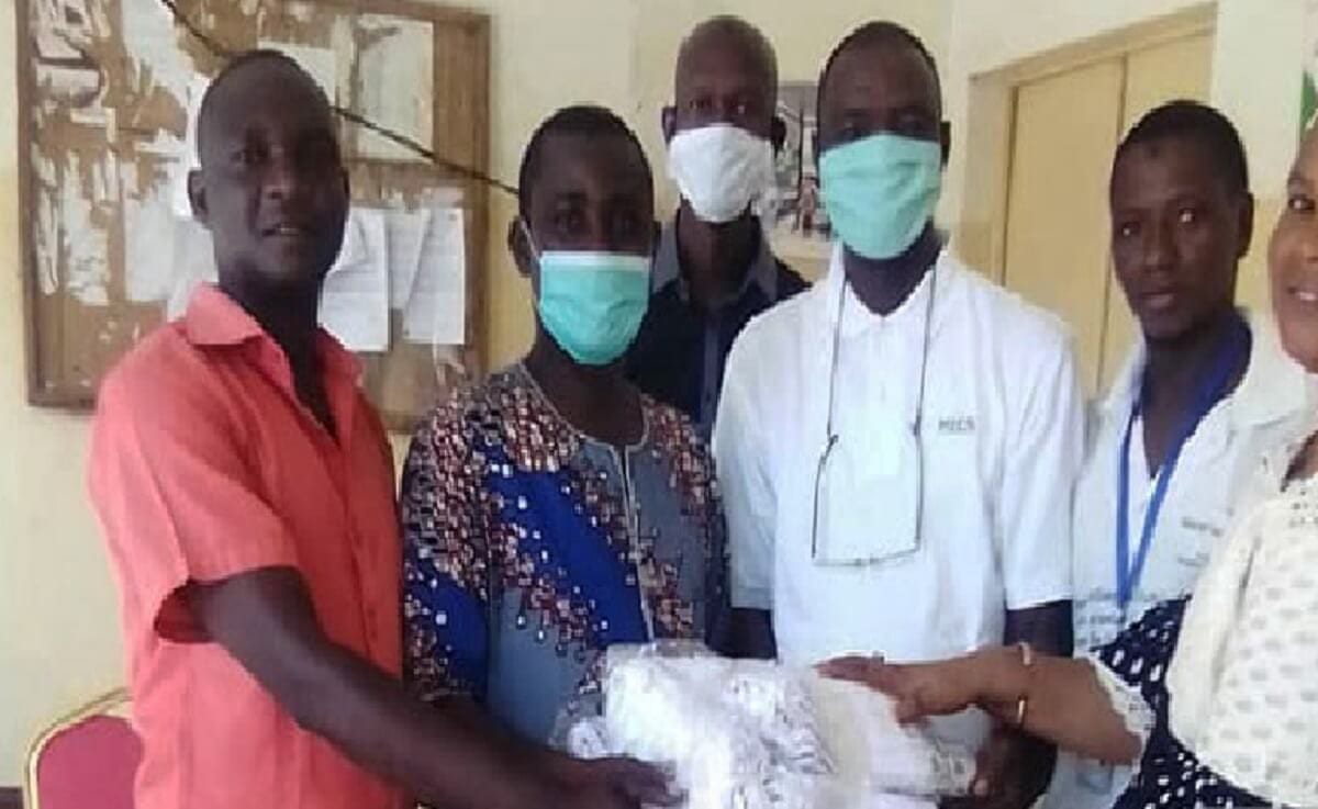 Cinq cents masques offerts aux populations de Kounkané