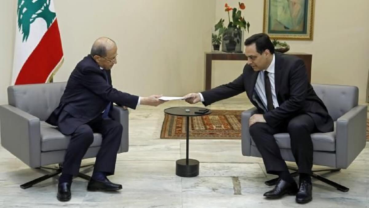Démission du gouvernement libanais Démission du gouvernement libanais