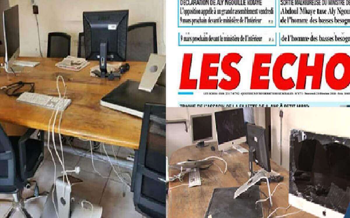 Saccage du siège de Les Echos Une agression ignoble (CDEPS) Saccage du siège de Les Echos Une agression ignoble (CDEPS)