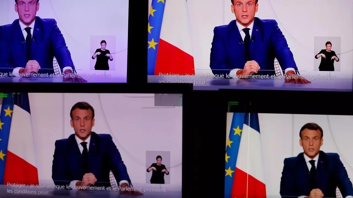 France Emmanuel Macron annonce un allègement du confinement en trois étapes France Emmanuel Macron annonce un allègement du confinement en trois étapes