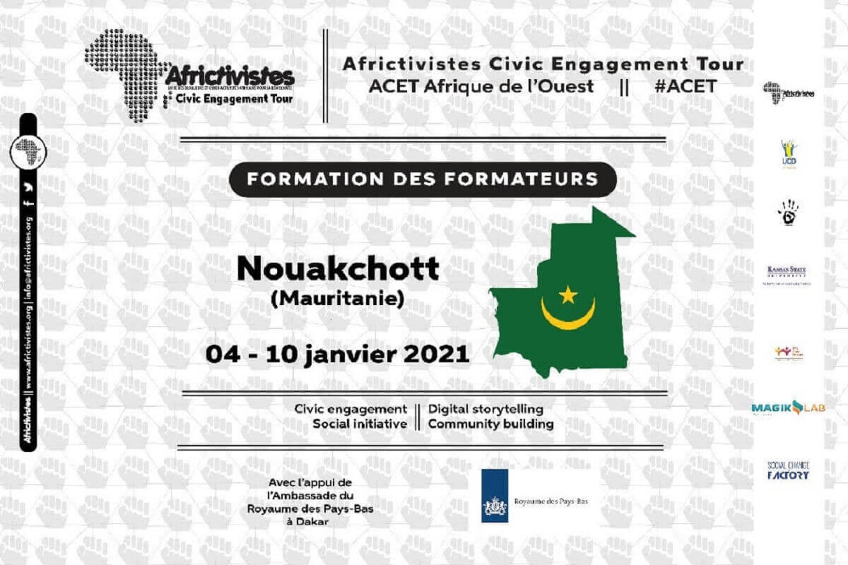 Programme AfricTivistes Civic Engagement Tour-Afrique de l’Ouest Nouakchott ouvre le bal