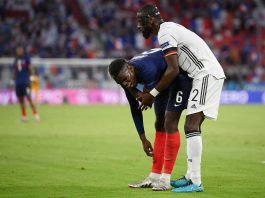 Euro www.kafunel.com pas d’enquête disciplinaire contre Rüdiger, après son geste sur Pogba (UEFA)