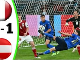 Italy vs Austria 2 - 1 www.kafunel.com Euro2021
