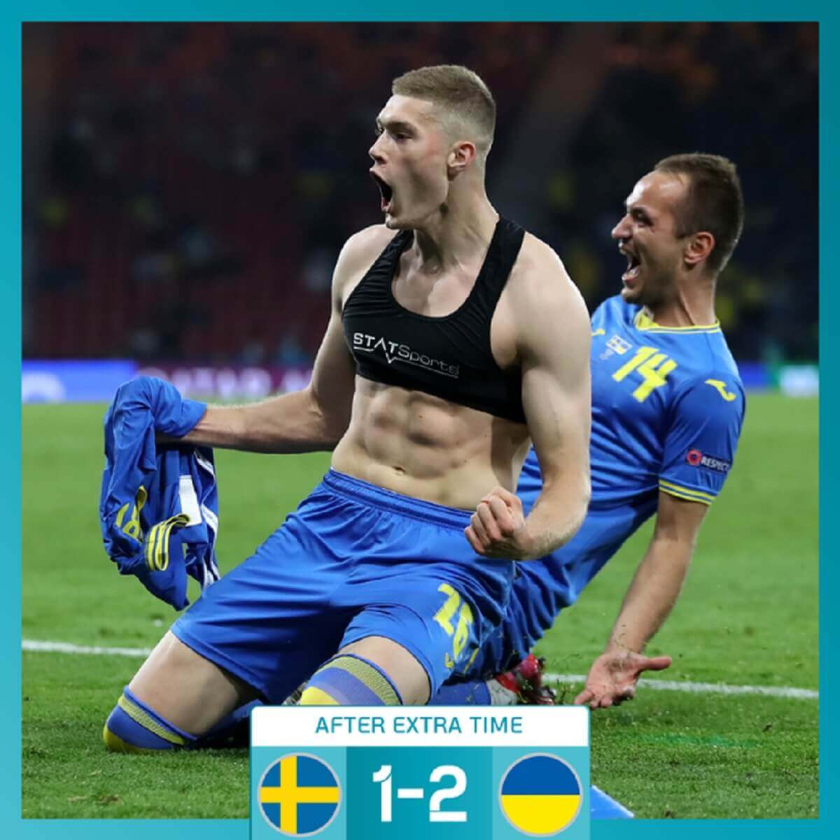 Sweden exit at the round of 16 stage Sweden exit at the round of 16 stage
