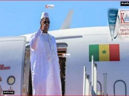Macky Sall en visite officielle , présidence Capture