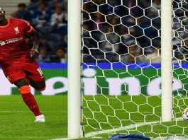 Vingtième but de Mané en Ligue des champions