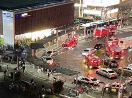 Attaque dans un train à Tokyo 17 blessés, un suspect arrêté
