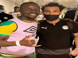 sadio mané et mohamed sallah
