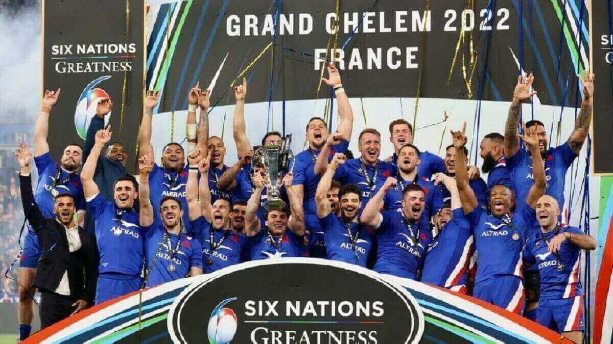 La France remporte le Tournoi des Six Nations et signe le Grand Chelem La France remporte le Tournoi des Six Nations et signe le Grand Chelem