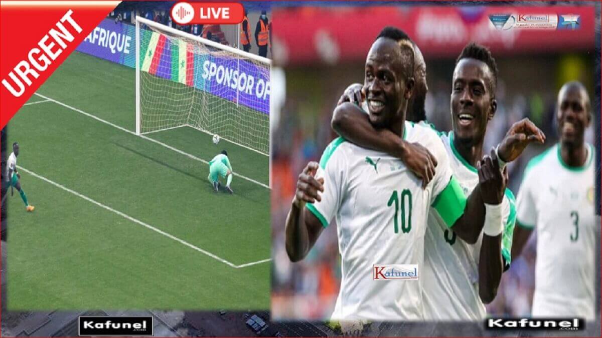 Sadio Mane tire un penalty gagnant alors que le Sénégal bat l'Egypte de Salah pour atteindre la Coupe du monde Capture