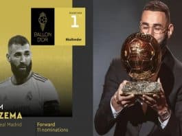 Karim Benzema remporte cette 66ème édition du Ballon d'Or ! ok