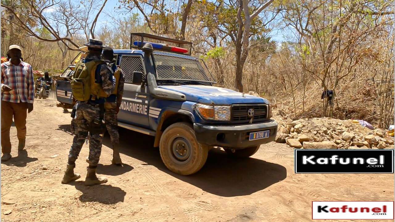 02 sites d’orpaillage démantelés à Bembou (Kédougou )