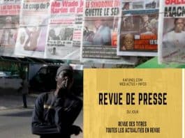 Manifestation des Forces vives du Sénégal (F24) A la « Une » Revue de presse du 12 mai 2023 ok
