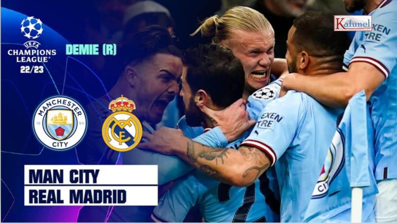 Résumé du match Manchester City 4-0 Real Madrid Bernardo Silva en feu avec un doublé