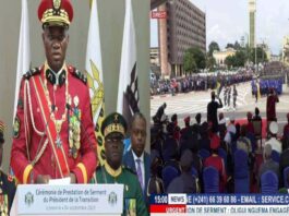 Général Brice Oligui Nguema, président de la transition, prête serment ce 04 septembre 2023ok++ok