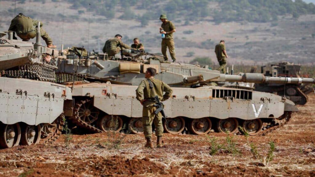 armée israélienne annonce avoir mené une attaque à la frontière Libanaise