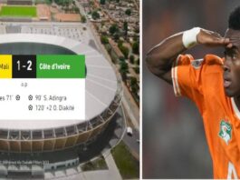 Quarts de finale Mali 1-2 Côte d'Ivoire en direct, CAN 2024 kafunel OK