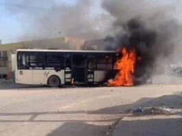Solidarité des Travailleurs de Dakar Dem Dikk suite à l’attaque de leurs Bus