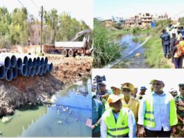 Cheikh Tidiane Dièye Inspecte Les Dispositifs Et Fixe Un Délai De 15 Jours Pour Achever Les Travaux En Cours ok