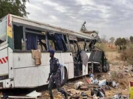 Grave Accident À Dalla Ngabou 5 Morts Et 37 Blessés Dans Une Collision Entre Un Bus Et Un Car