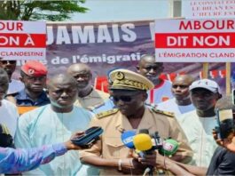 Marche Silencieuse À Mbour Un Appel Poignant Contre La Migration Irrégulière