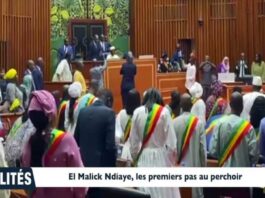 El Malick Ndiaye, les premiers pas au perchoir